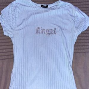 RUE 21 BABY BLUE SHIRT